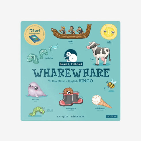 Wharewhare Te Reo Maori Bilingual Bingo-Illustrated Publishing-Matakana Pharmacy